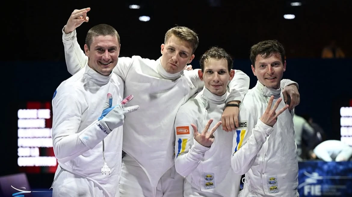 Українські шпажисти здобули путівку до півфіналу командного чемпіонату світу-2026