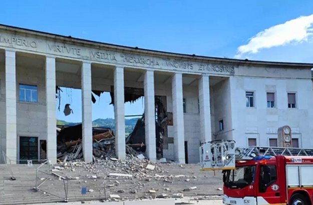 В Італії обрушилась столітня будівля суду під час реставраційних робіт