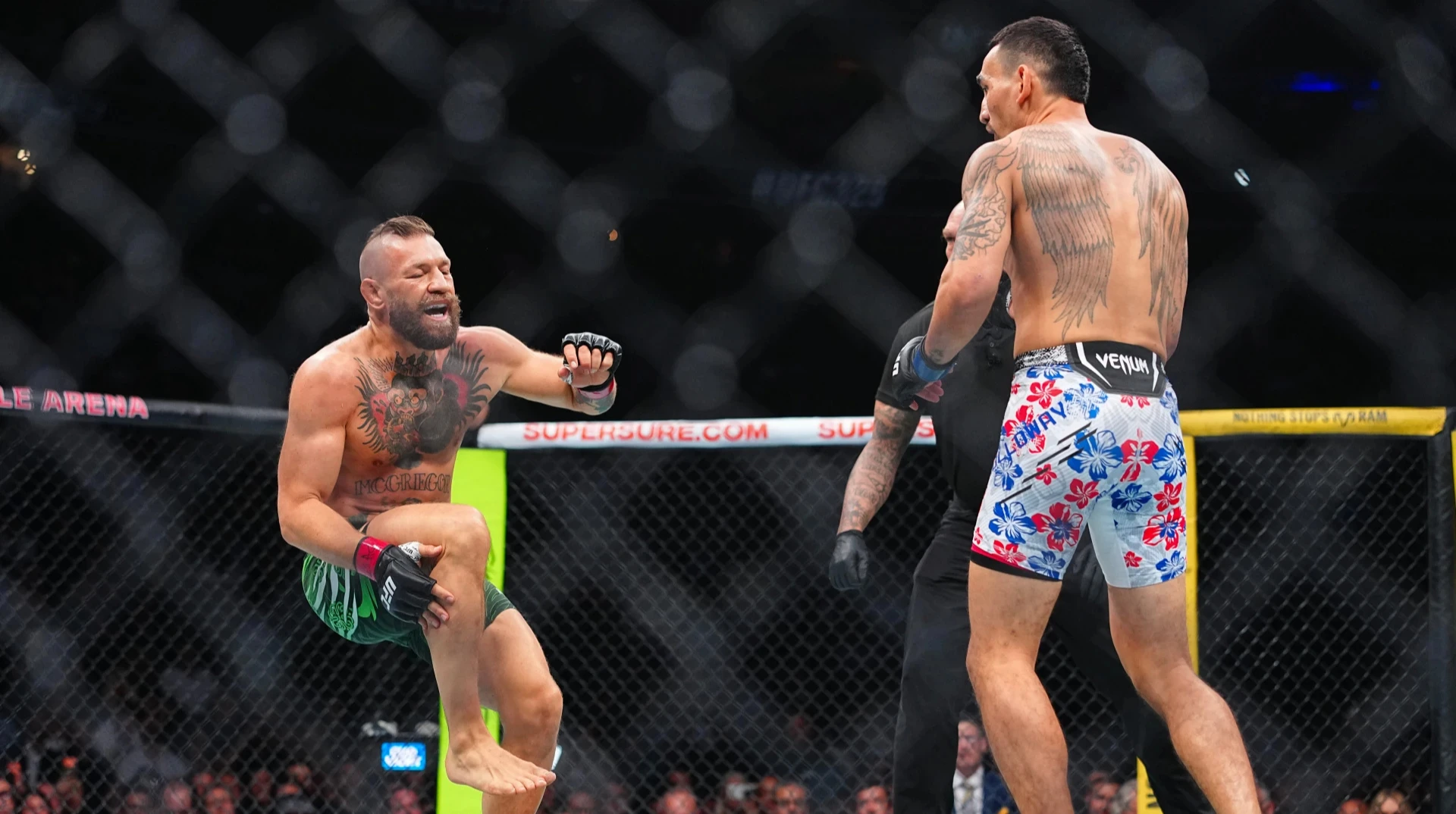 Вайт розкрив можливий діагноз Макгрегора після травми в першому раунді UFC 329