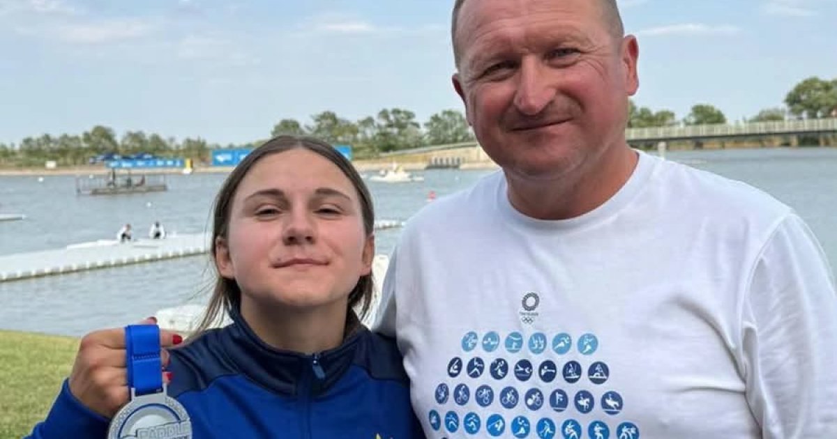 Веслувальниця з Львівщини здобула дві срібні медалі на чемпіонаті Європи