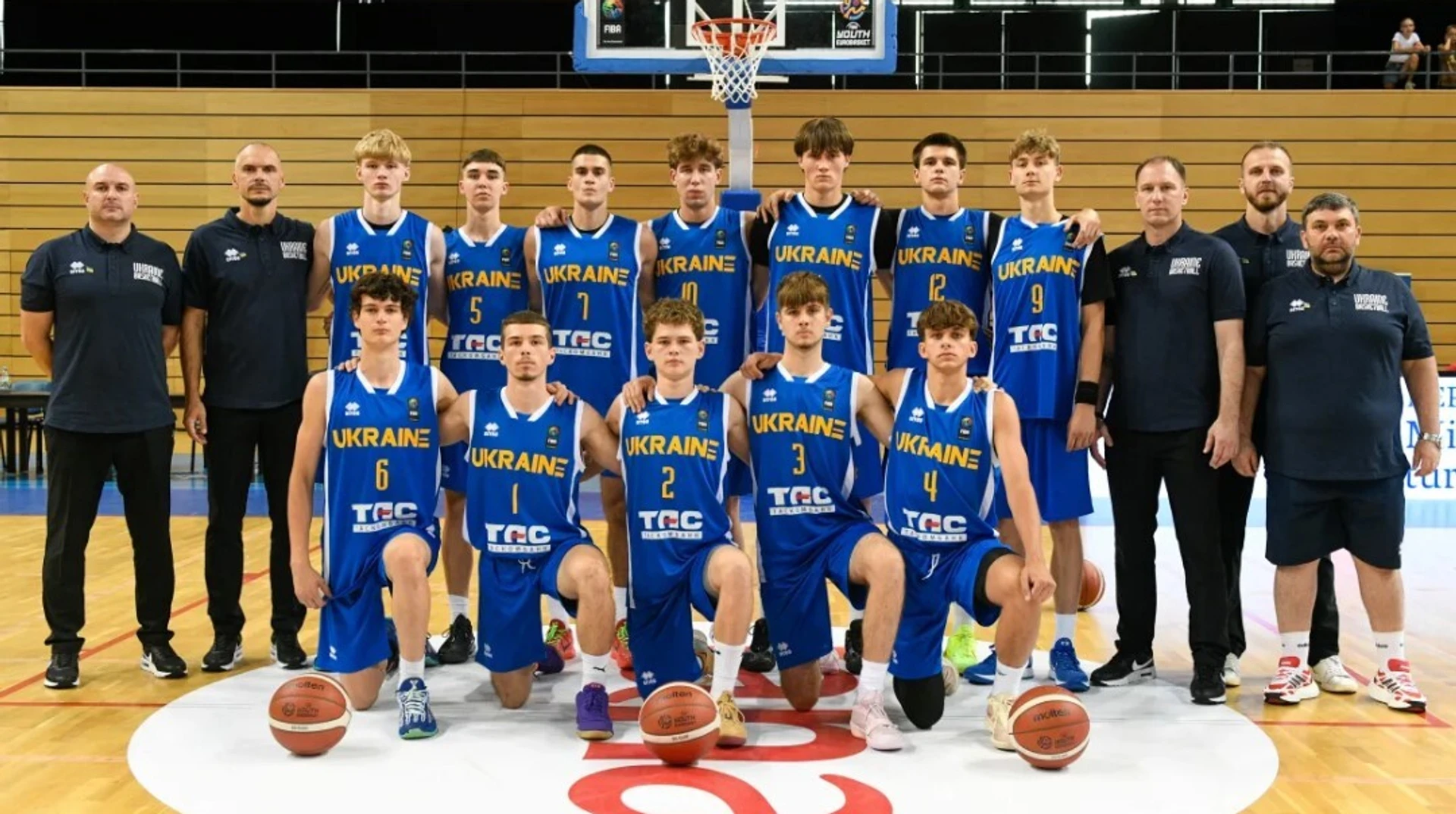 Юніорська збірна України поступилася Чехії на старті Євробаскету-2026