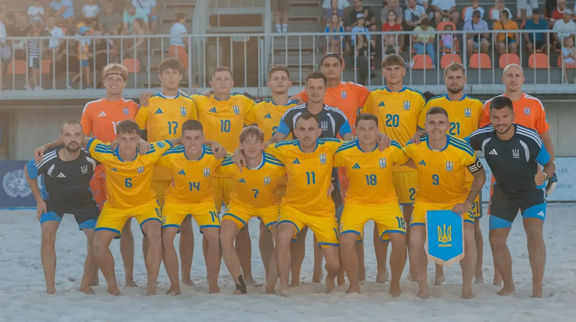 Збірна України розпочала виступи на Euro Beach Soccer League 2026 у Дивізіоні А з перемоги та поразки