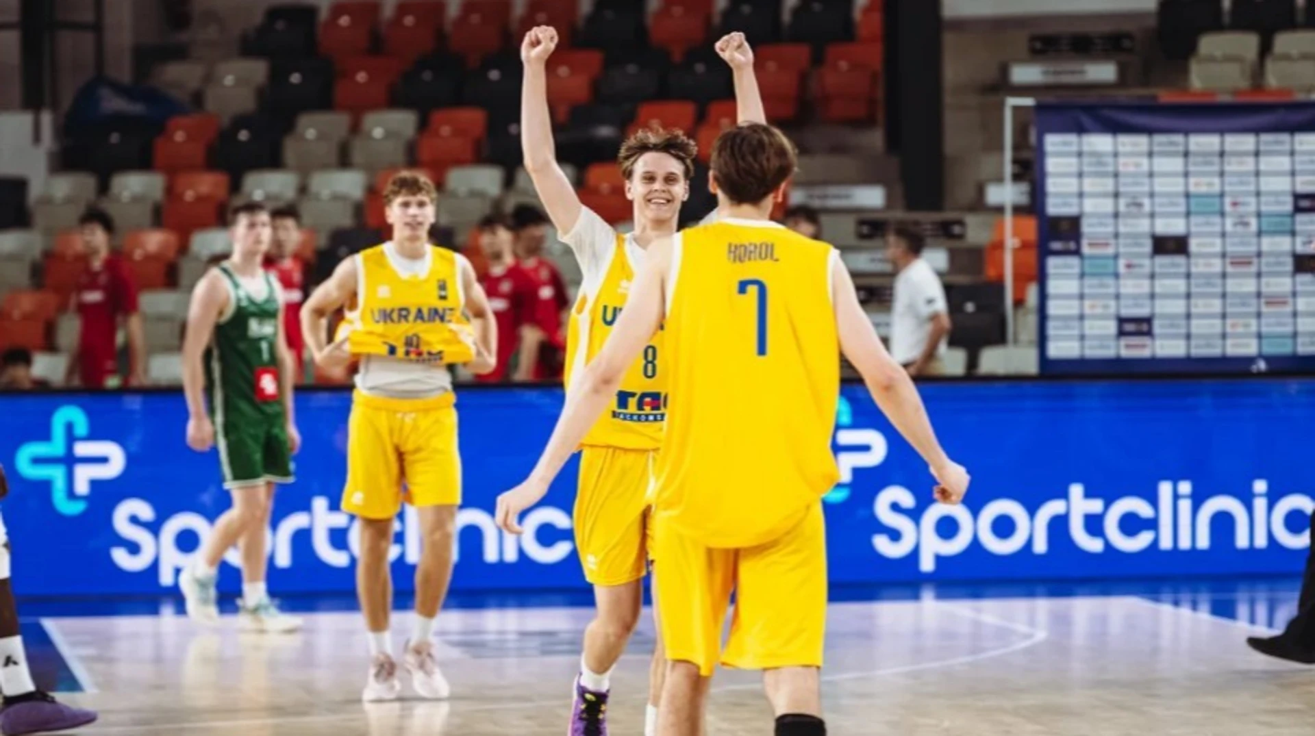 Збірна України U-20 здобула перемогу над Ірландією та вийшла до півфіналу Євробаскет-2026