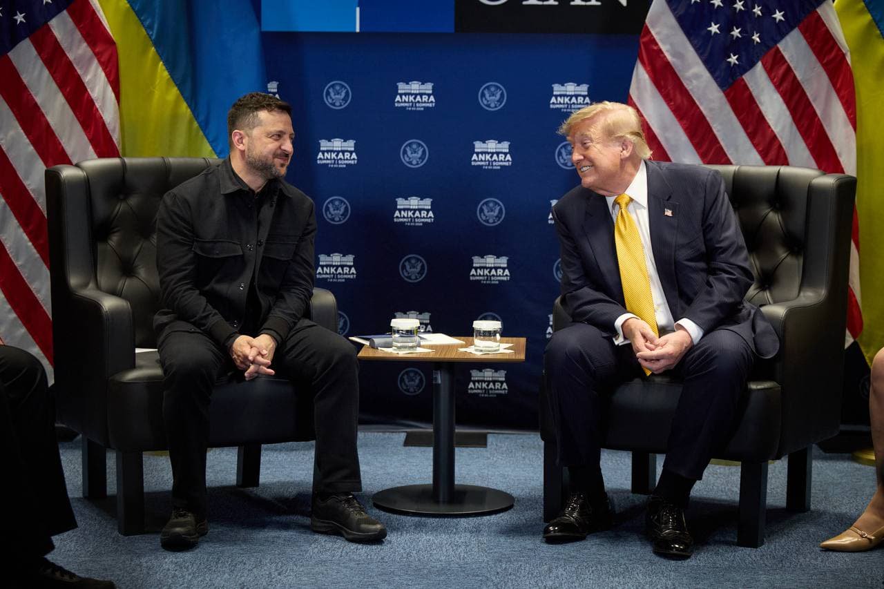 Зеленський підсумував результати зустрічі з Трампом в Анкарі
