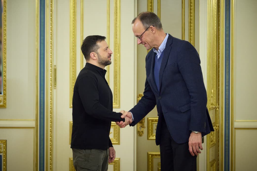 Зеленський та Мерц обговорили постачання ракет для систем ППО України