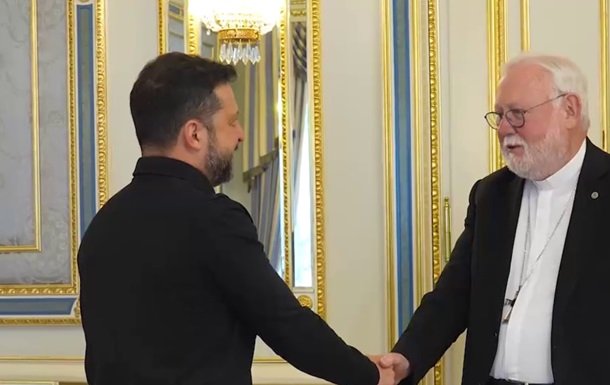 Зеленський: Ватикан підтвердив готовність прийняти урядовців світового рівня