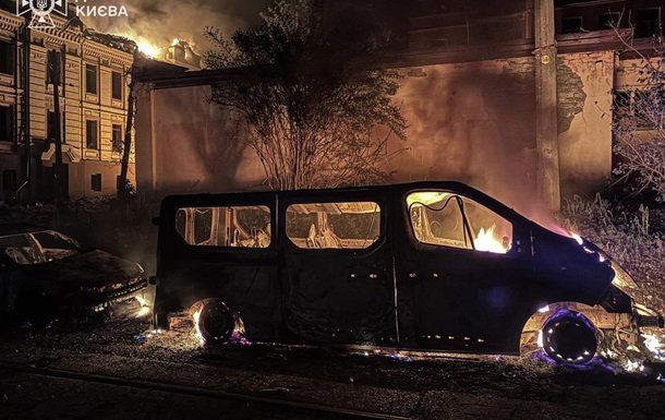 Зеленський висловився щодо нічного ракетного обстрілу Києва з боку Росії