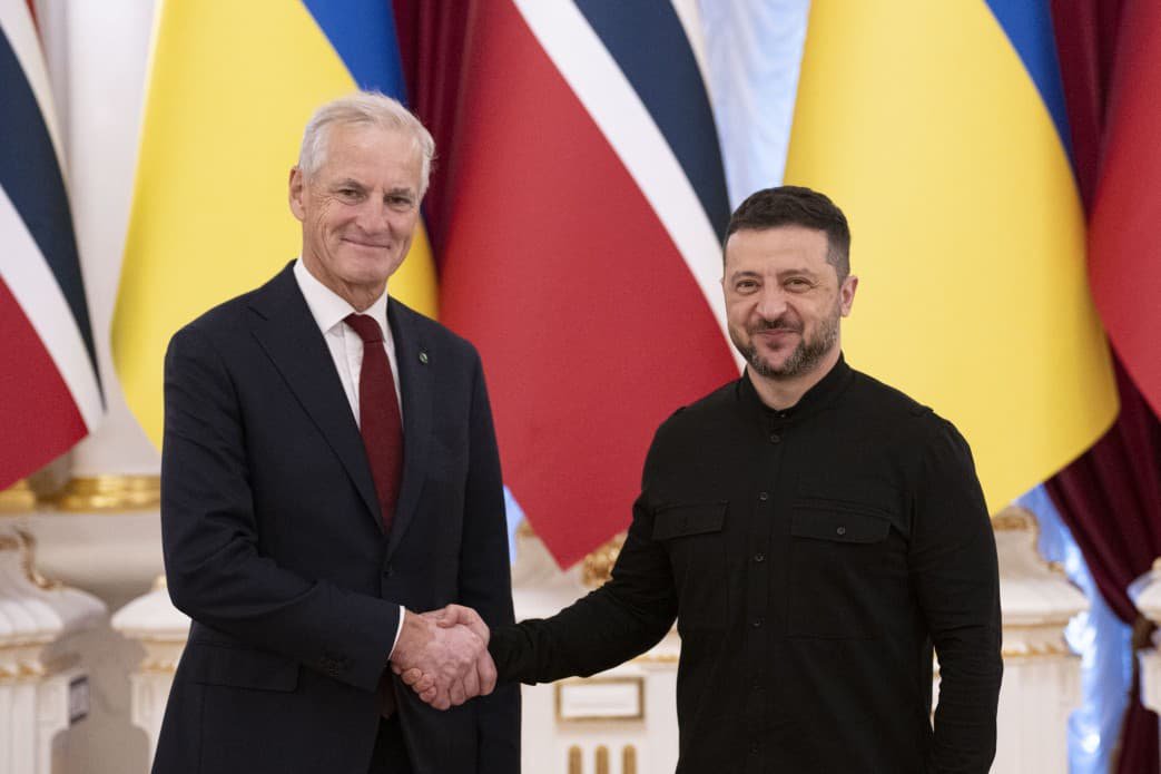 Зеленський зустрівся з прем'єром Норвегії для обговорення питань оборони та енергетичної підтримки України
