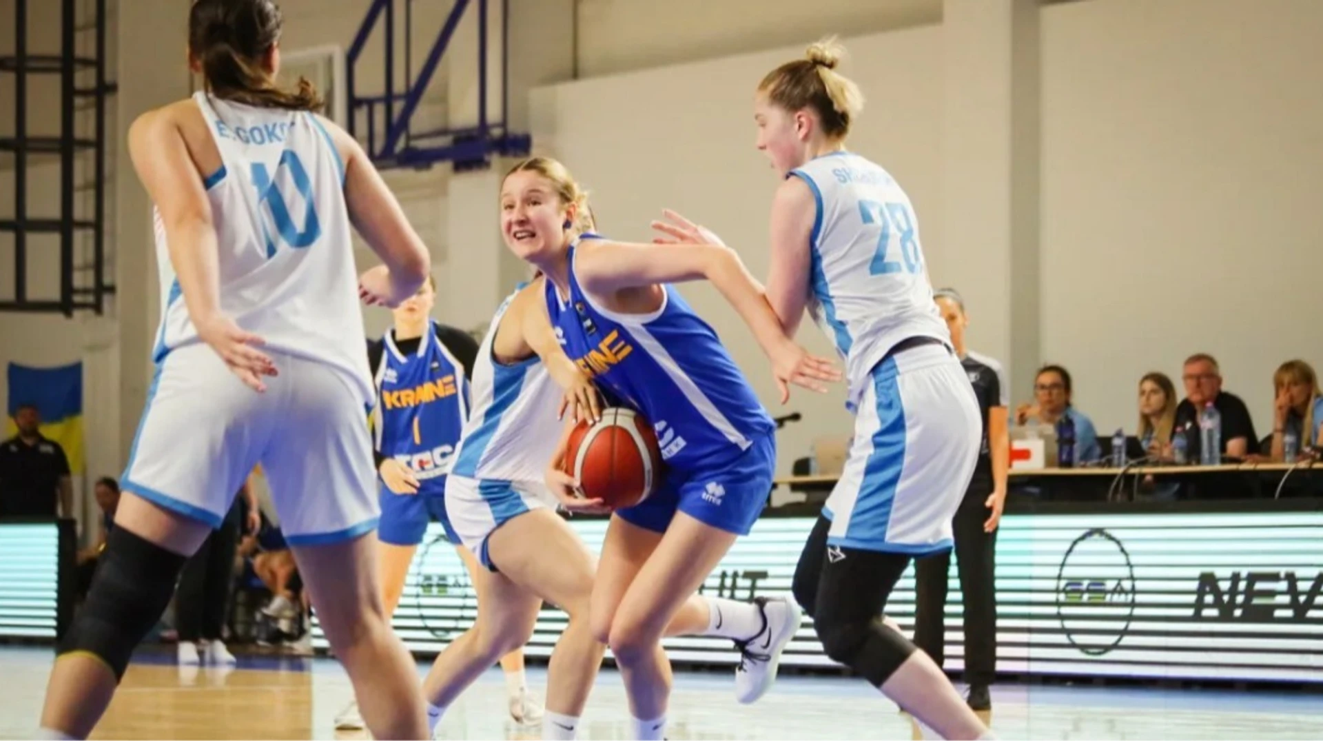 Жіноча збірна України U-20 домінує над Албанією на Євробаскеті-2026