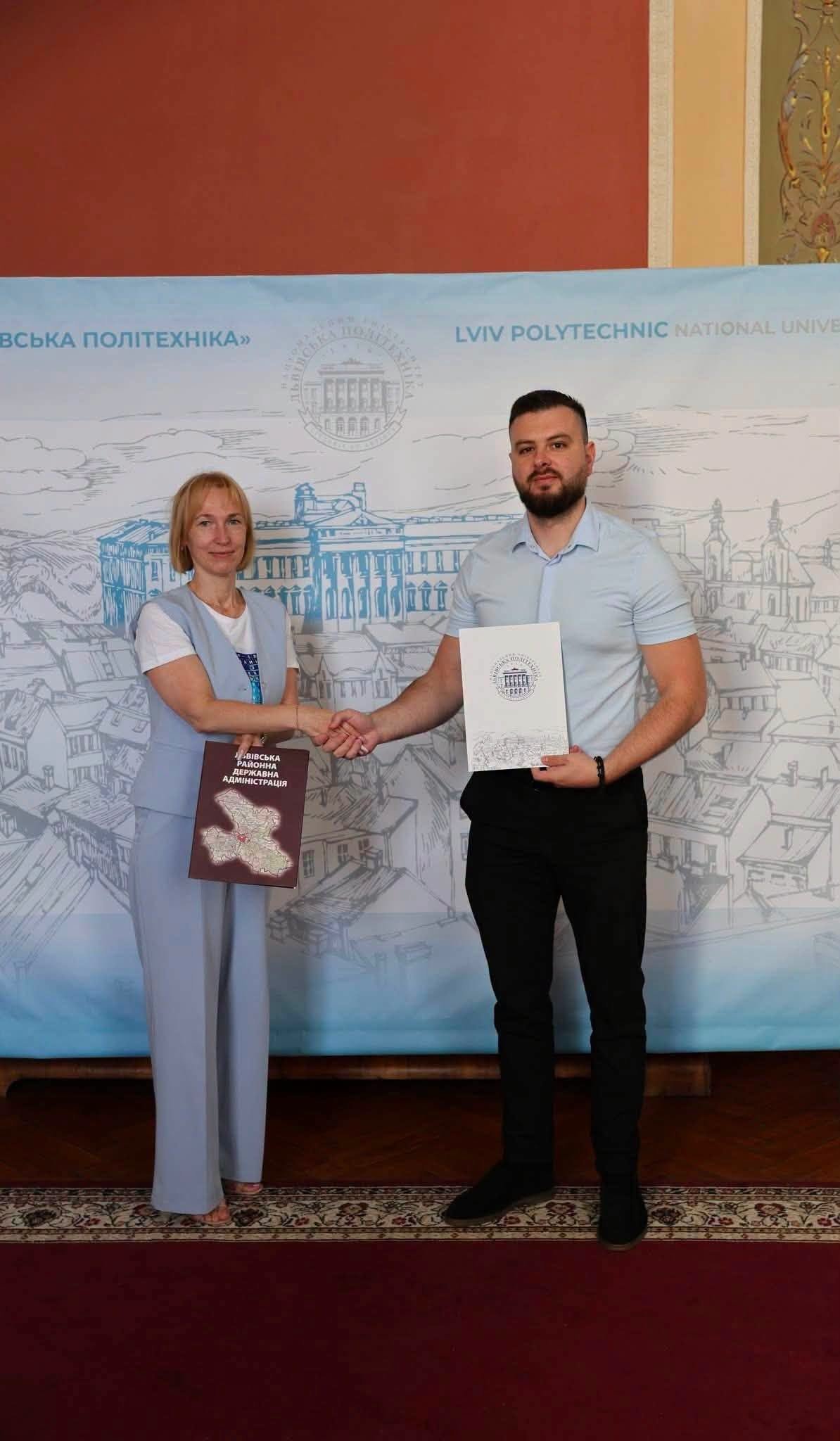 Голова Львівської РДА Павло Грабський уклав меморандум про співпрацю з Національним університетом "Львівська політехніка"