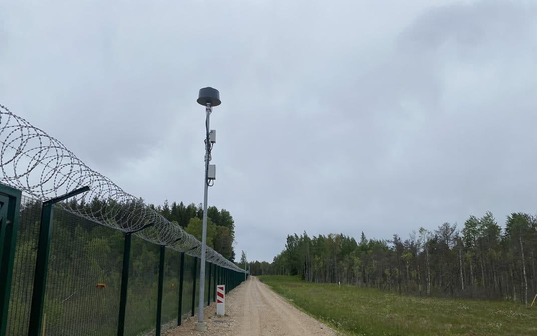 Естонія завершила будівництво двох нових ділянок кордону з Росією