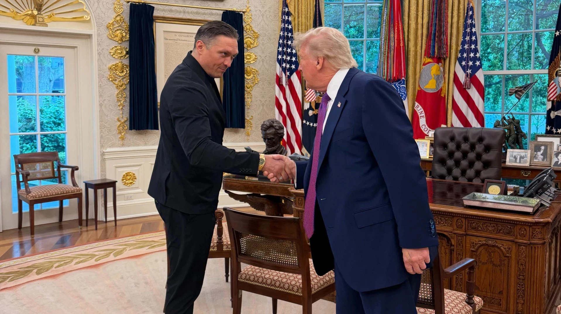 Келлог розповів про зустріч Усика з Трампом: 30 хвилин обговорювали бокс та його перспективи