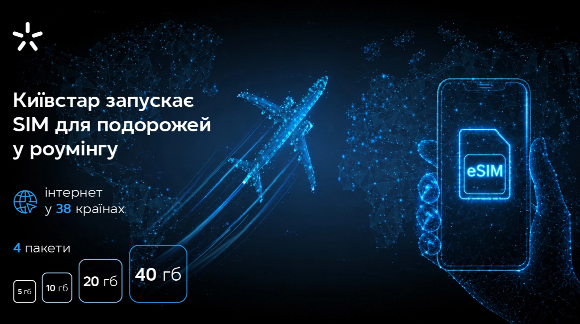 Київстар презентує нову eSIM для зручного роумінгу під час подорожей