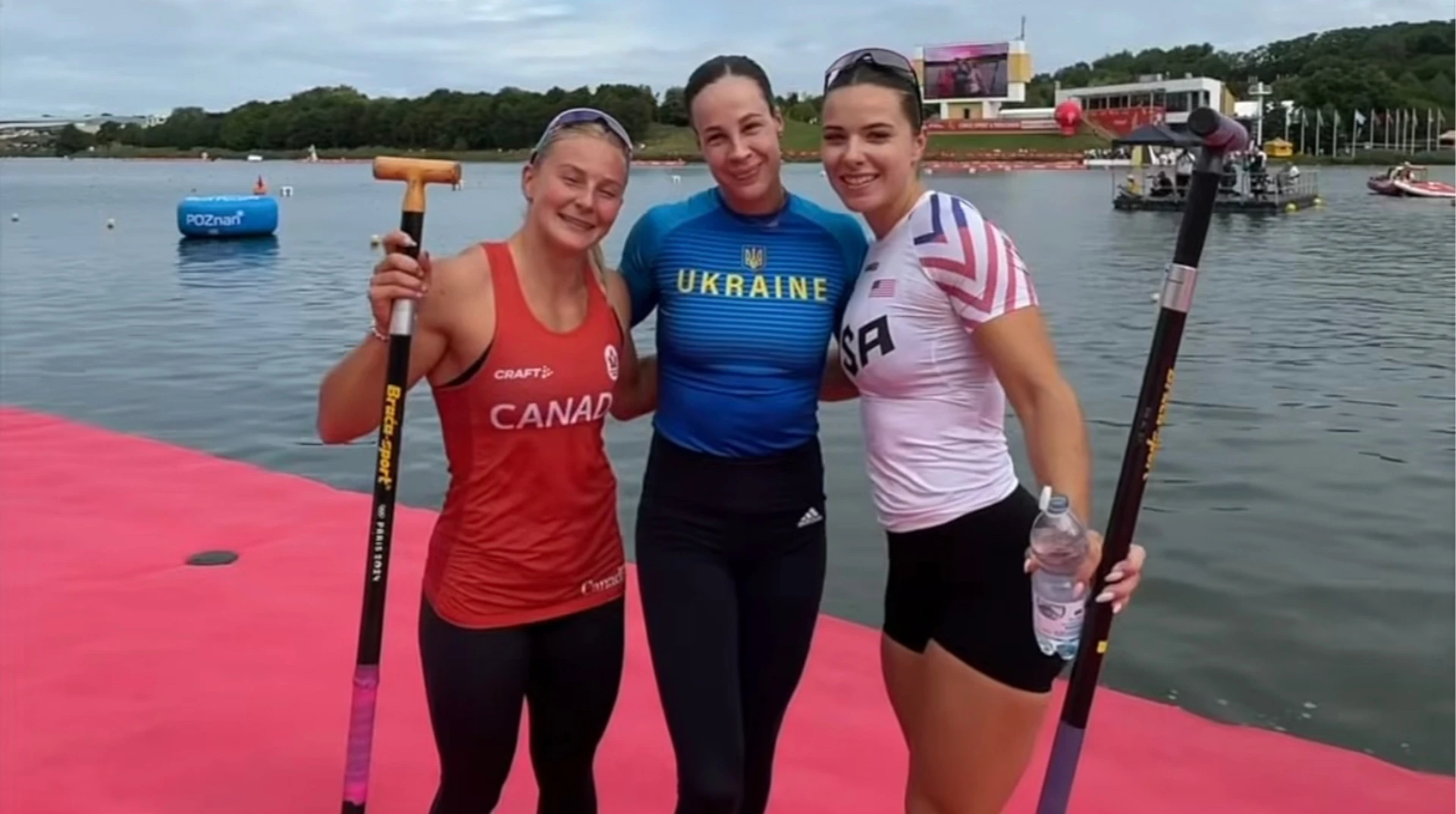 Лузан вразила танцем із призерками після тріумфу на чемпіонаті світу
