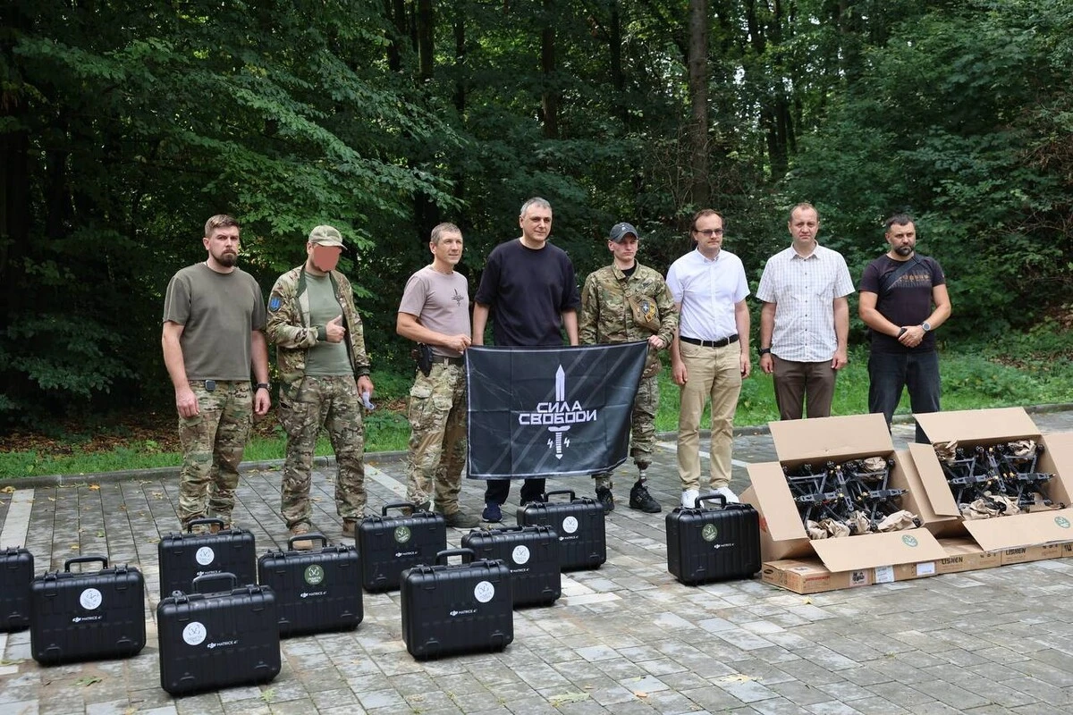 Львівська громада виділила 8 мільйонів гривень на безпілотники для Збройних Сил України