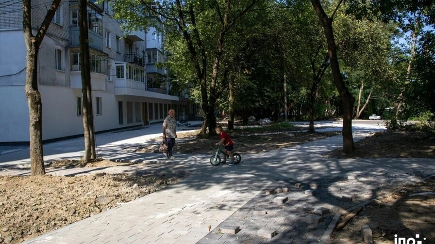 На Левандівці розпочато створення нового громадського простору поблизу майбутнього ЦНАПу