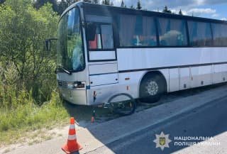 На Львівщині поліція розпочала розслідування трьох ДТП за участю велосипедистів