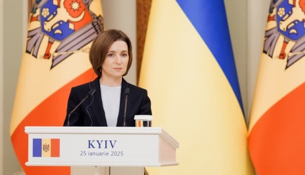 Санду роз'яснила переваги для Молдови від сприяння транзиту українського зерна