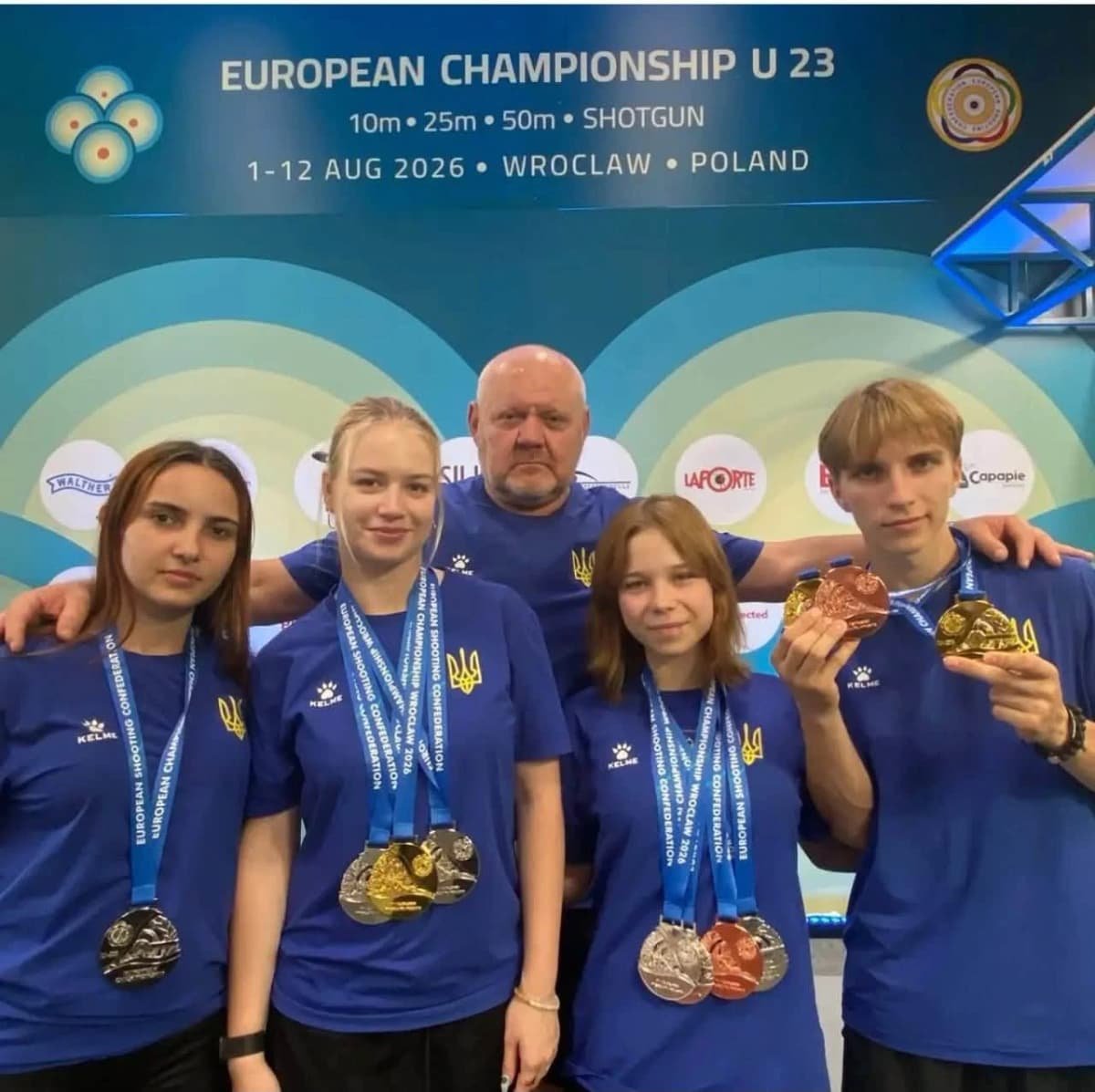 Спортсмени Львівщини здобули кілька медалей на чемпіонаті Європи з кульової стрільби