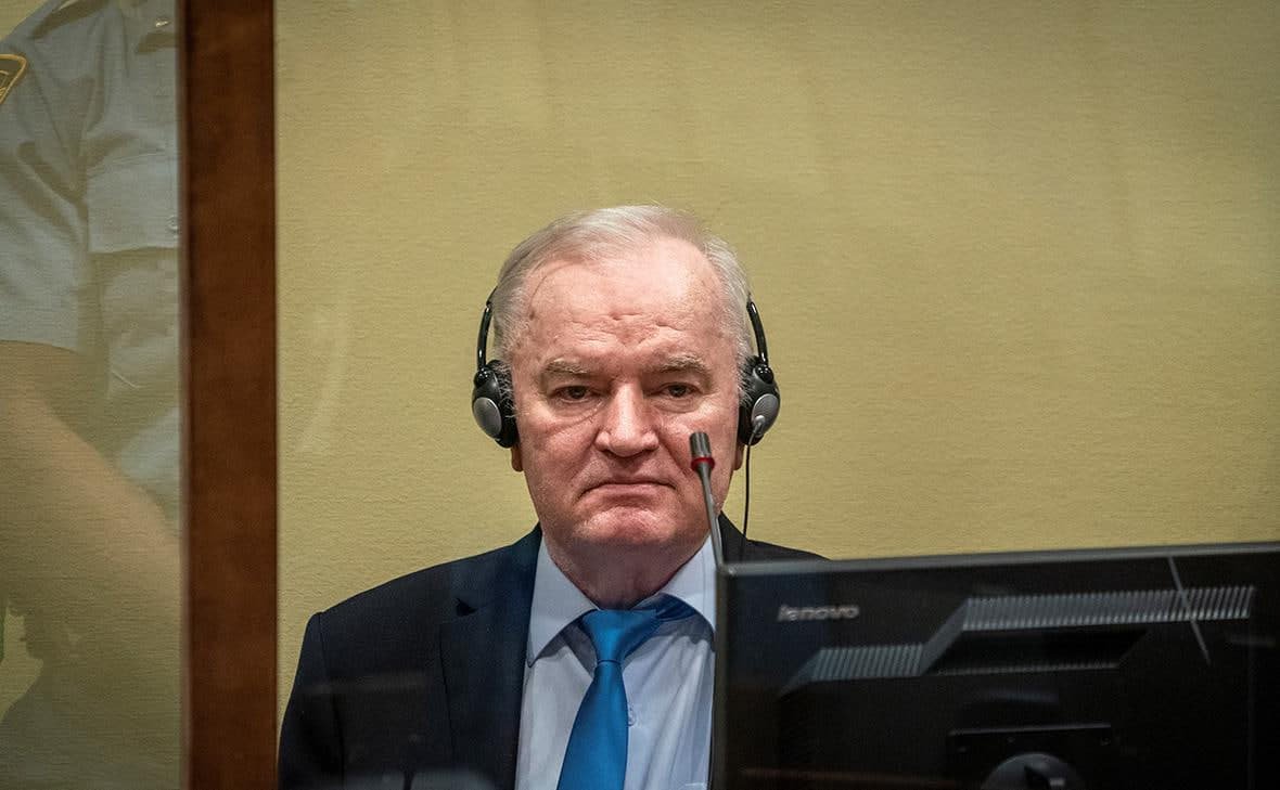 У Гаазі помер Ратко Младич, засуджений за геноцид у Сребрениці