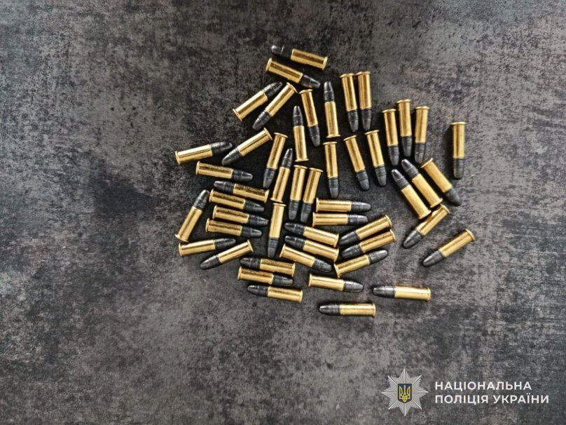 У Львівській області поліція вилучила гвинтівку і десятки патронів у селі