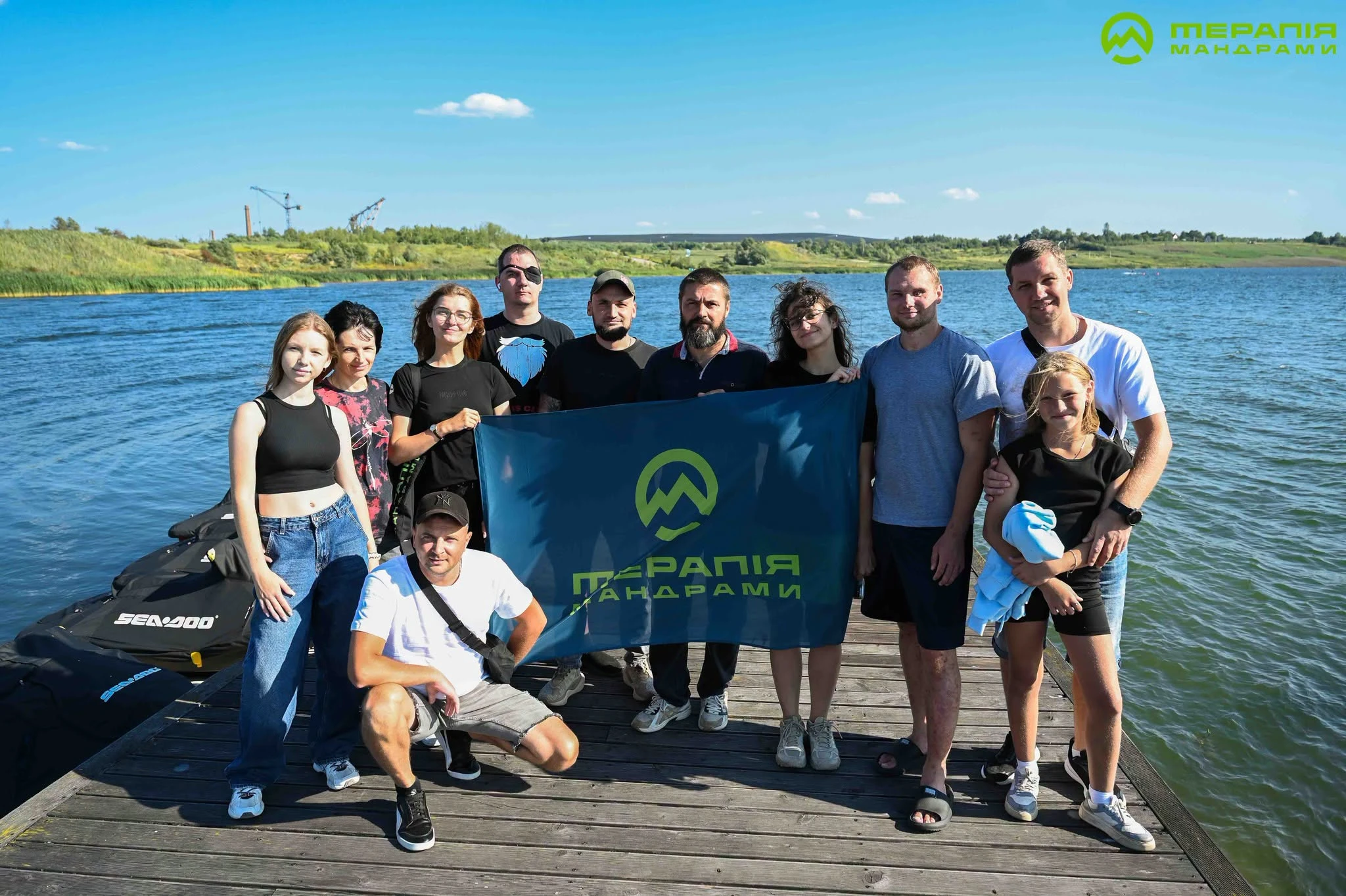 У Львівській області ветеранам провели день активного відпочинку на воді