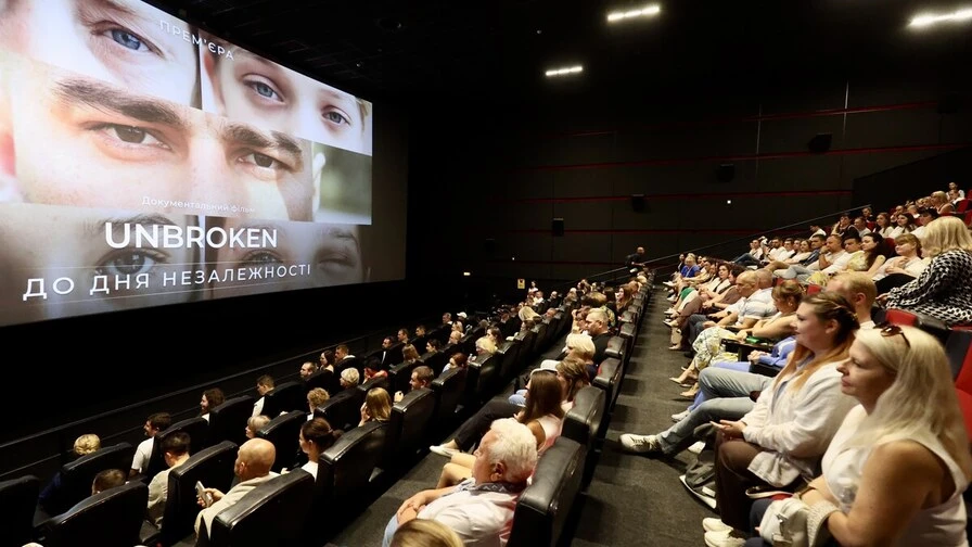 У Львові відбулася прем'єра документального фільму "UNBROKEN" до Дня Незалежності України