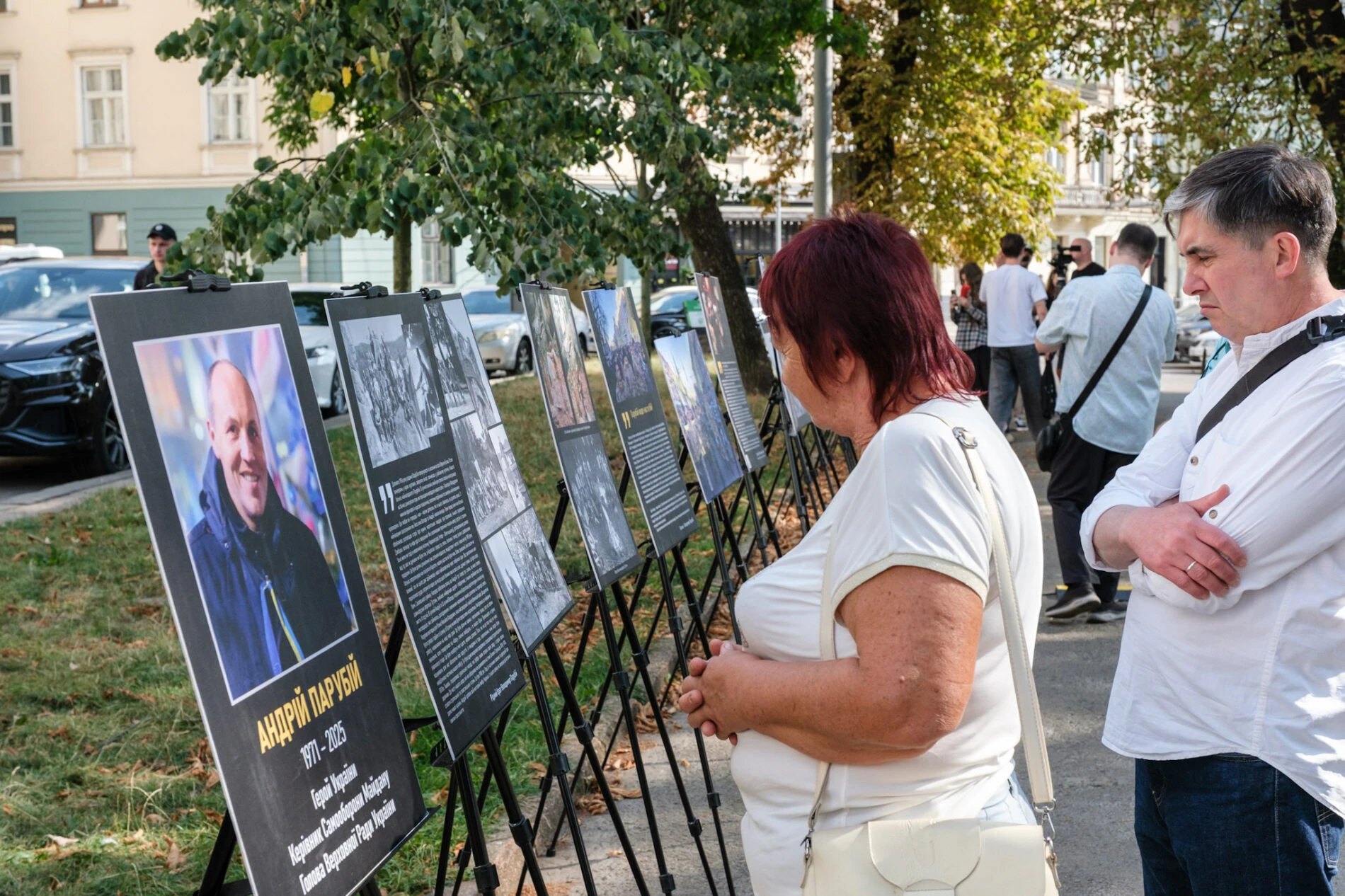 У Львові вшанували пам'ять Андрія Парубія: цьогорічні роковини вбивства відзначили пам'ятним заходом та виставкою