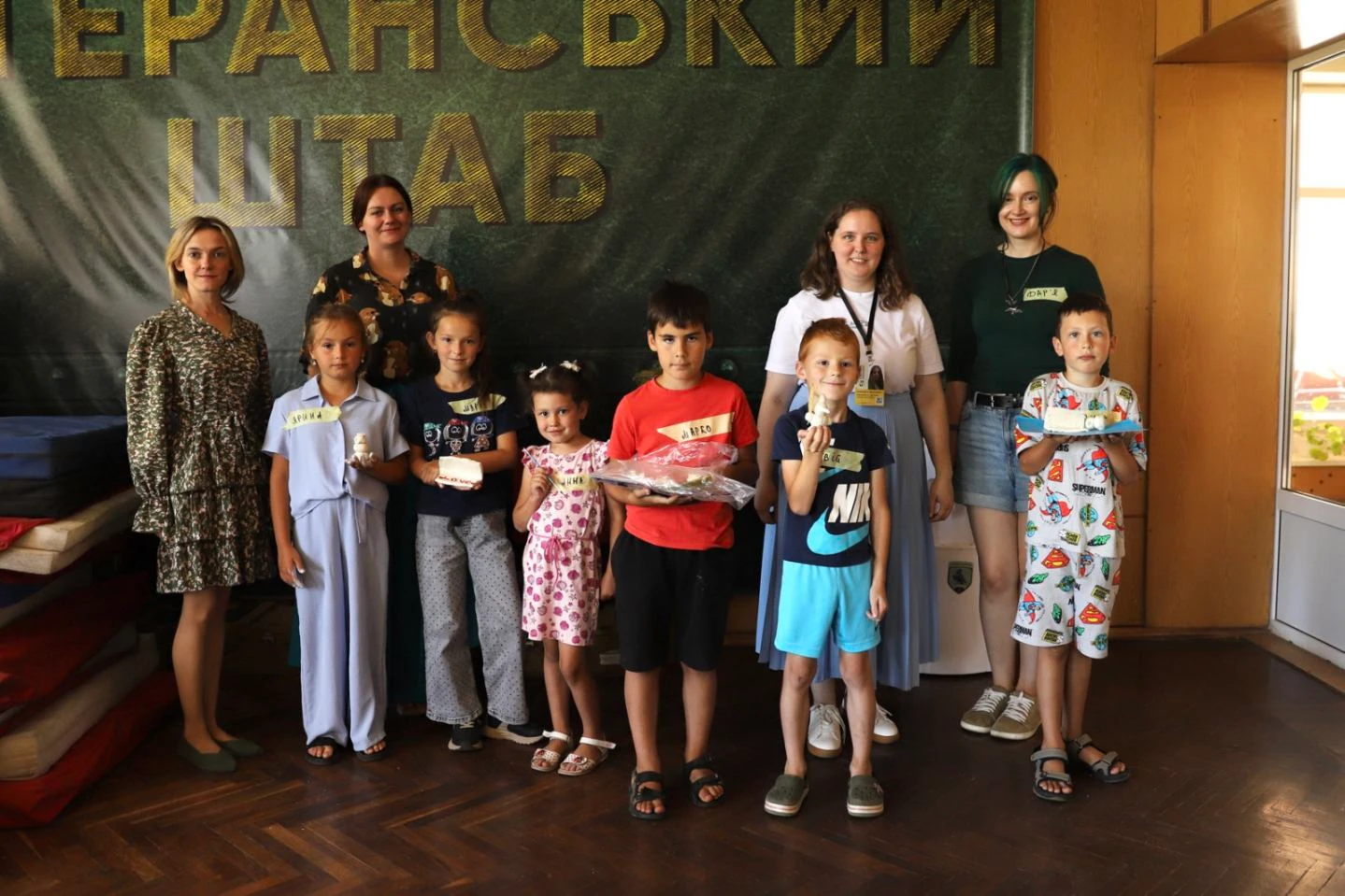 У Жовкві 14 серпня відбувся майстер-клас з ліплення глиною для дітей захисників України