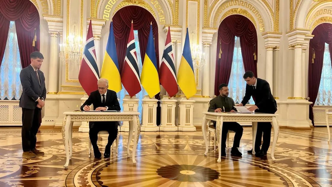 Україна і Норвегія уклали декларацію про стратегічне партнерство