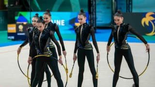 Україна здобула п'яте місце у груповому багатоборстві на чемпіонаті світу з художньої гімнастики