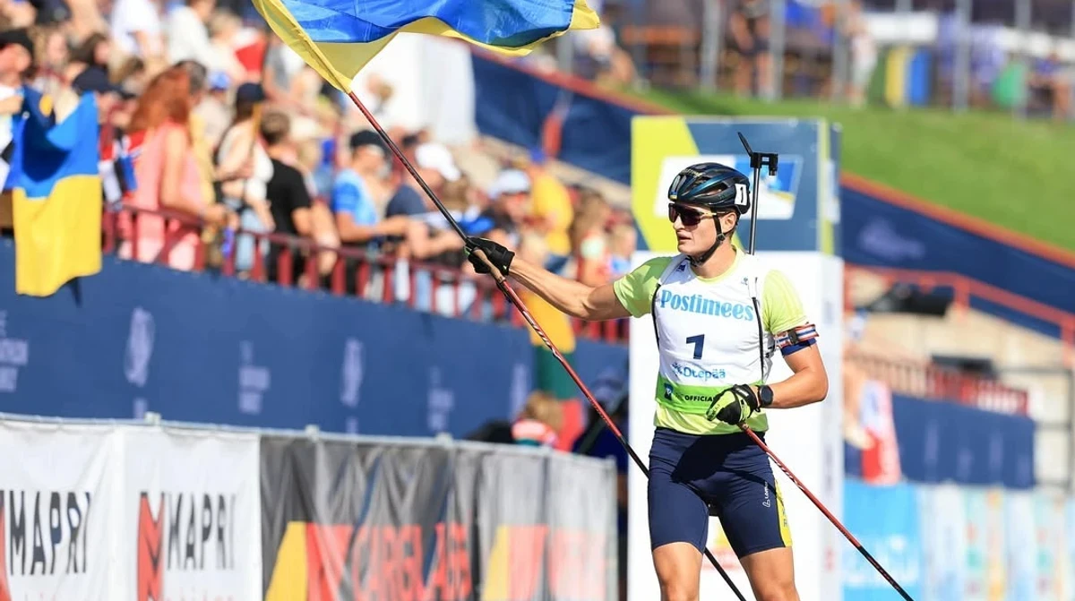 Українець Мандзин, лідер гонки, завершив City Biathlon 2026 на дев'ятій позиції