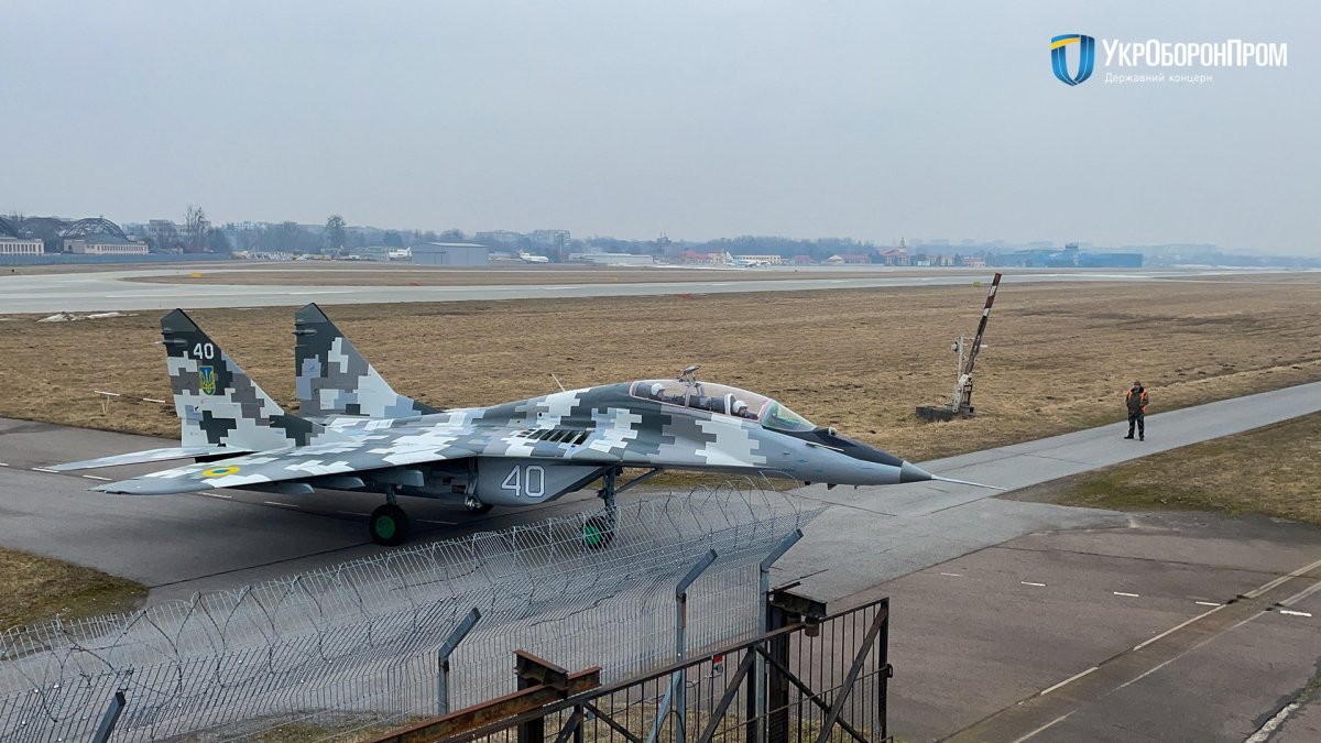 В Україні, під час виконання бойового завдання, розбився МіГ-29 в Одеській області