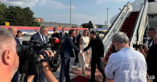 Володимир Зеленський здійснив перший офіційний візит до Сербії
