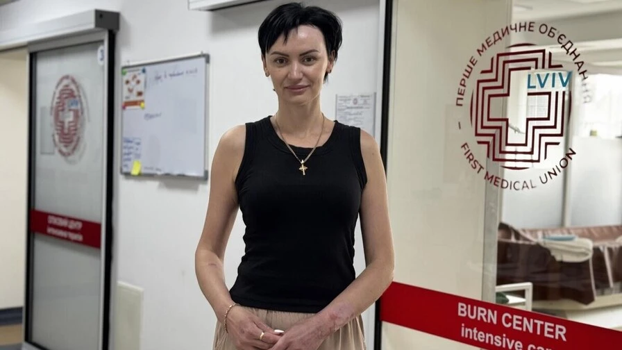Євгенія Харченко з Одеси розпочала лазерну та хірургічну реабілітацію у Львові
