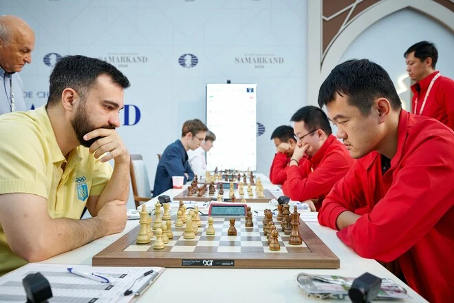 Чоловіча збірна України перемогла Китай на шаховій Олімпіаді та зайняла четверте місце