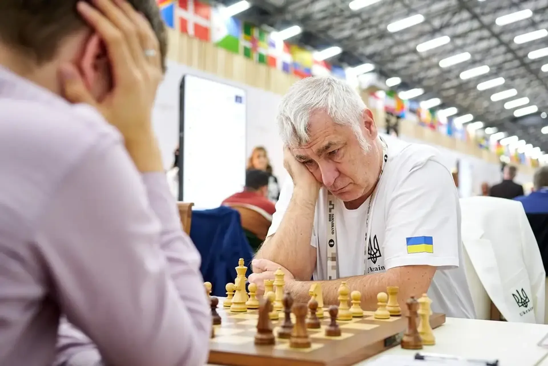Чоловіча збірна України здобула перемогу над Індонезією на шаховій Олімпіаді, жіноча команда зазнала поразки від Болгарії
