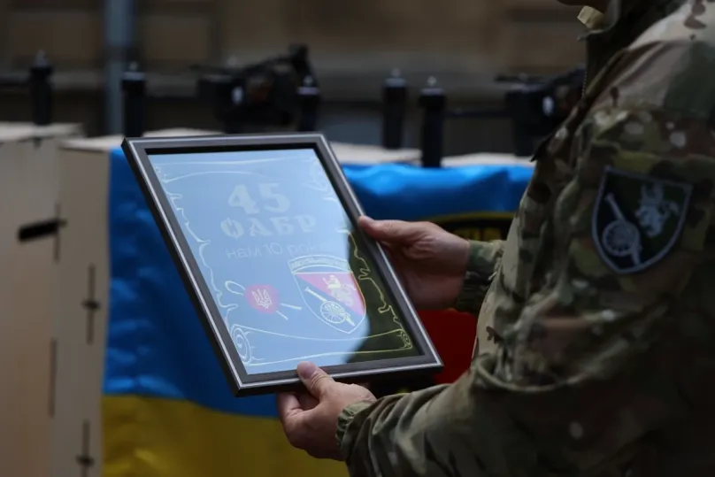 Львівщина забезпечила артилерійську бригаду 77 дронами-перехоплювачами