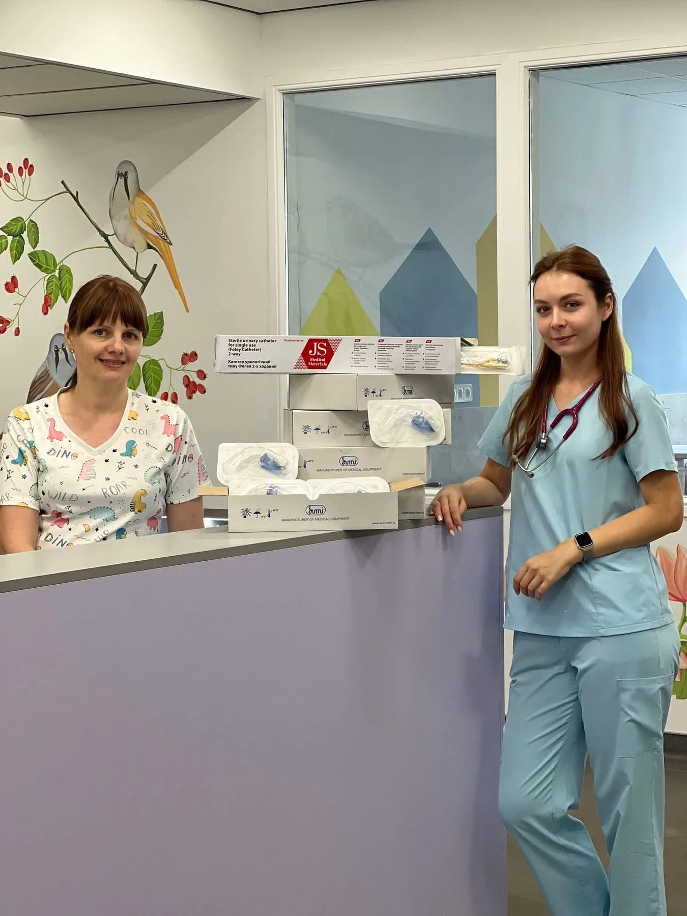 Львівська дитяча клініка забезпечена витратними матеріалами для лікування важкохворих пацієнтів