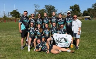 Львівські "Левиці" здобули титул чемпіонок України з регбі-7 серед жіночих команд