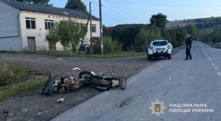 На Самбірщині внаслідок ДТП за участю мотоциклів постраждали двоє чоловіків