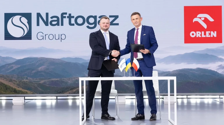 Нафтогаз підписав стратегічну угоду з польською компанією ORLEN
