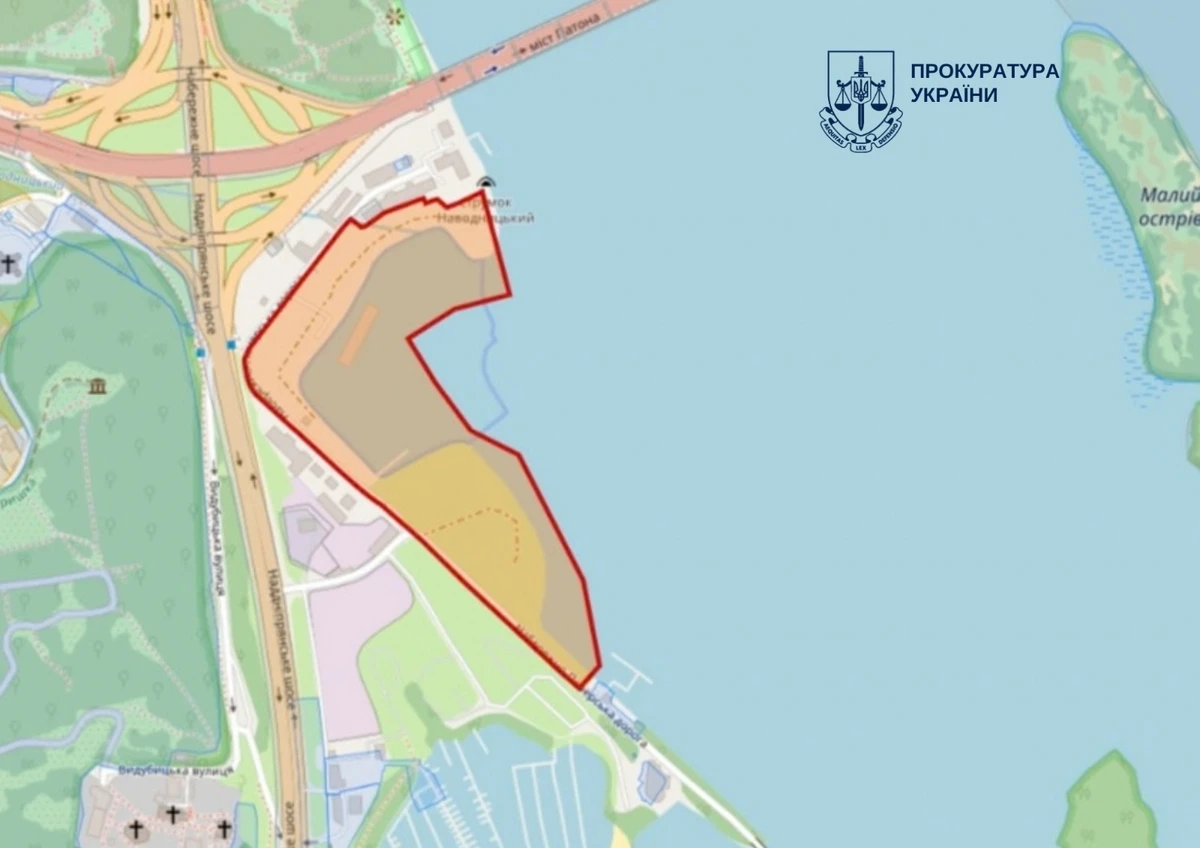 Прокуратура Києва ініціює повернення земельної ділянки громаді через невиконання орендарем зобов'язань щодо будівництва зони відпочинку