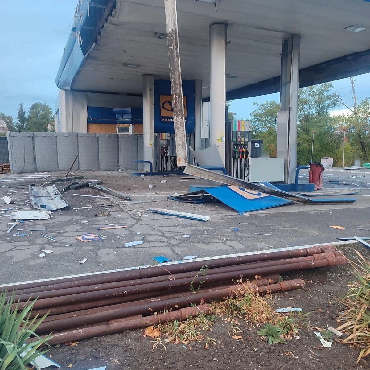 Російські війська завдали ударів по чотирьох автозаправних станціях Укрнафти за останню добу