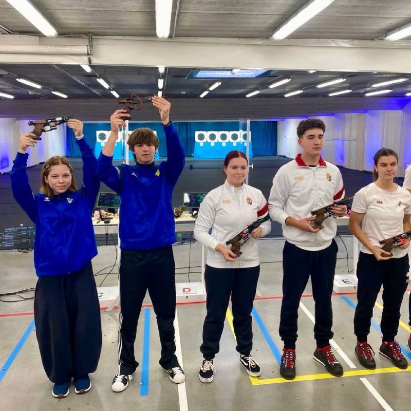 Спортсмени зі Львівщини здобули дві медалі на чемпіонаті Європи U18 зі стрільби в Таллінні
