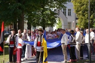 У Дрогобичі під час святкування Дня міста організували збір коштів на Центр ветеранського розвитку