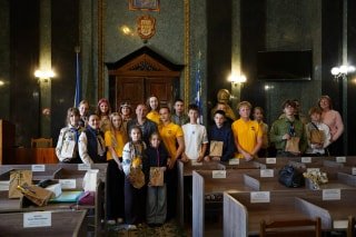 У Дрогобичі відбулася зустріч місцевого дитячого парламенту з молодими представниками Павлограда