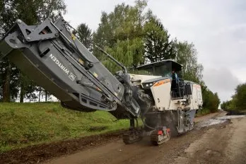 У Львівській області стартували роботи з ремонту дороги поблизу польського кордону