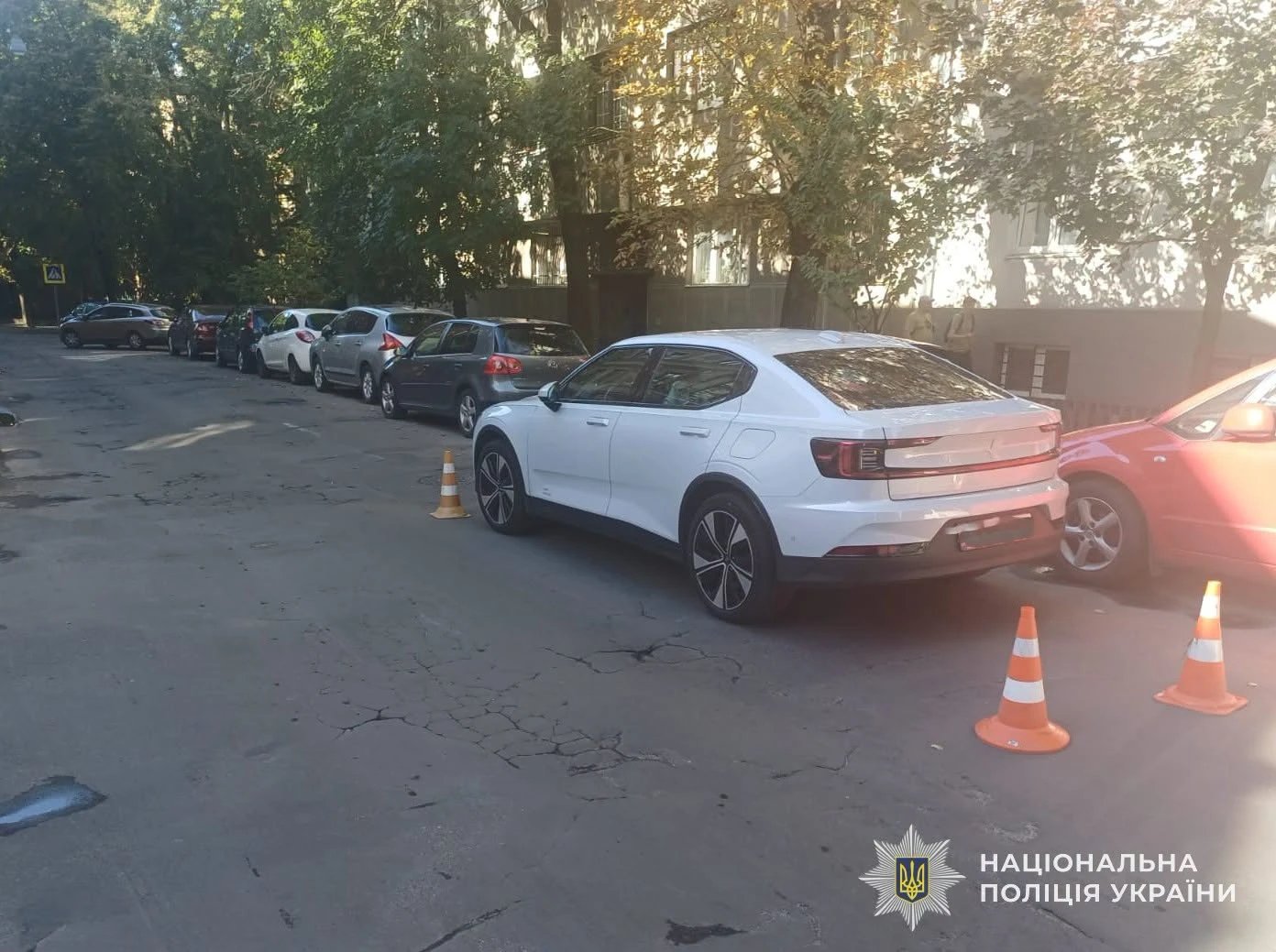 У Львові на вулиці Романчука автомобіль збив 11-річного пішохода: 34-річна водійка під час інциденту зазнала стресу