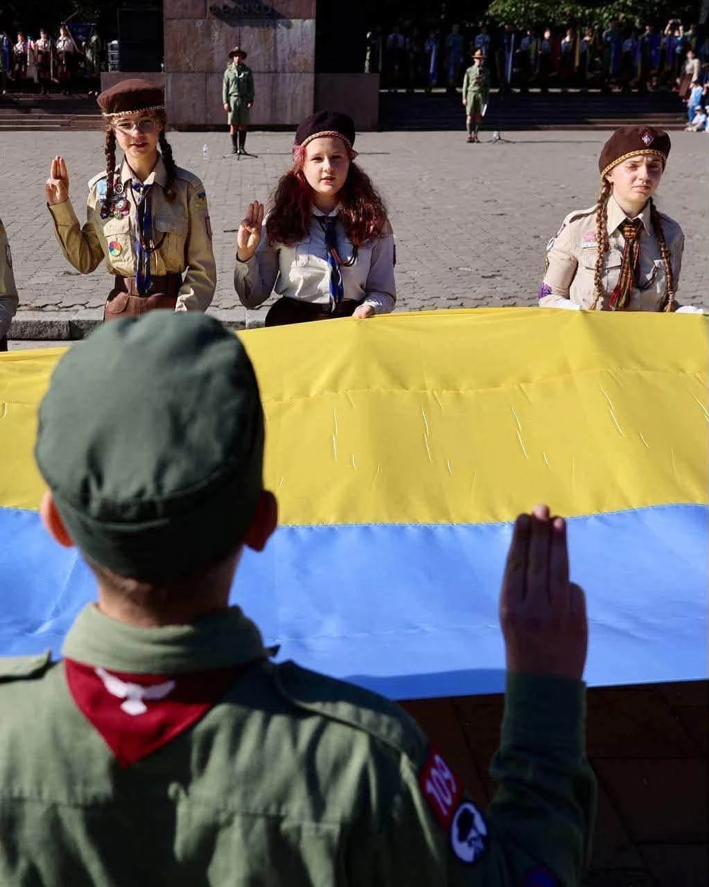 У Львові пластуни відзначили відкриття нового року урочистими заходами